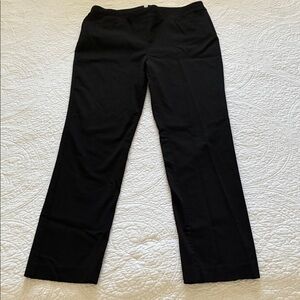 Chico's Sleek Black Trousers